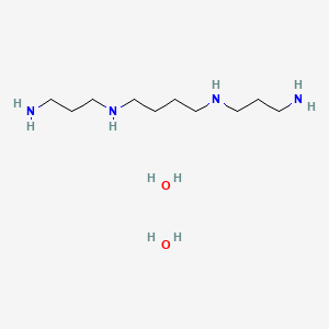 molecular formula C10H30N4O2 B1321113 Spermine dihydrate CAS No. 403982-64-9