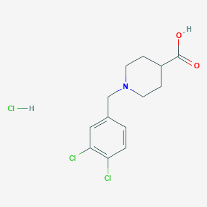 1-(3,4-Dichlorobenzyl)piperidine-4-carboxylic acid hydrochloride