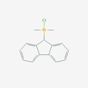 molecular formula C15H15ClSi B132114 9-(氯二甲基甲硅烷基)-9h-芴 CAS No. 154283-78-0