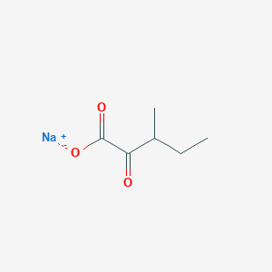molecular formula C6H9NaO3 B132116 3-甲基-2-氧代戊酸钠 CAS No. 3715-31-9