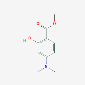 molecular formula C10H13NO3 B1321184 Methyl 4-(dimethylamino)-2-hydroxybenzoate CAS No. 27559-59-7