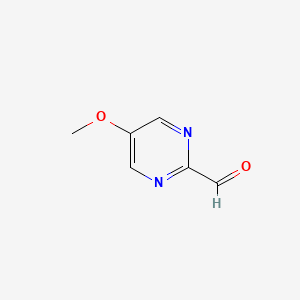 molecular formula C6H6N2O2 B1321187 5-Methoxypyrimidine-2-carbaldehyde CAS No. 220114-83-0