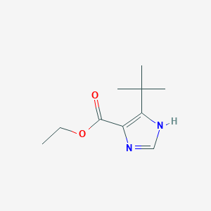 ethyl 5-tert-butyl-1H-imidazole-4-carboxylate
