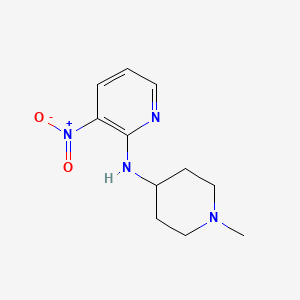 N-(1-methylpiperidin-4-yl)-3-nitropyridin-2-amine