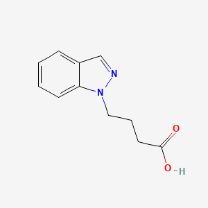 4-(1H-Indazol-1-yl)butanoic acid