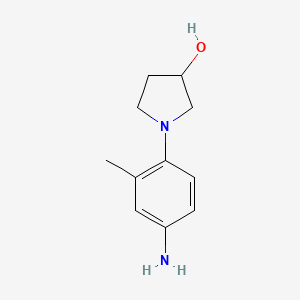 1-(4-Amino-2-methylphenyl)-3-pyrrolidinol