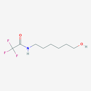 molecular formula C8H14F3NO2 B132125 2,2,2-trifluoro-N-(6-hydroxyhexyl)acetamide CAS No. 40248-34-8