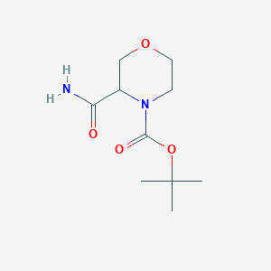tert-Butyl 3-carbamoylmorpholine-4-carboxylate
