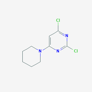 molecular formula C9H11Cl2N3 B1321265 2,4-Dichloro-6-(piperidin-1-yl)pyrimidine CAS No. 213201-98-0