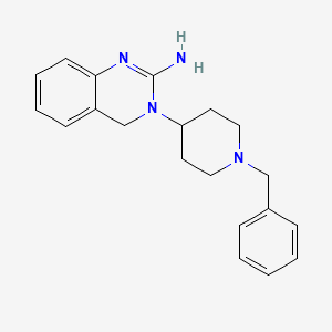 3-(1-Benzylpiperidin-4-yl)-3,4-dihydroquinazolin-2-amine