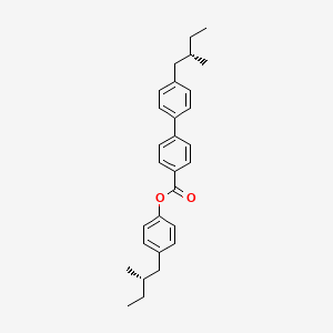 [4-[(2S)-2-methylbutyl]phenyl] 4-[4-[(2S)-2-methylbutyl]phenyl]benzoate