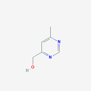 molecular formula C6H8N2O B1321284 (6-Methylpyrimidin-4-yl)methanol CAS No. 74502-82-2
