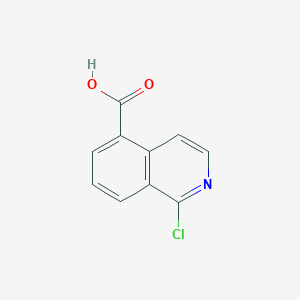 molecular formula C10H6ClNO2 B1321307 1-Chloroisoquinoline-5-carboxylic acid CAS No. 223671-71-4