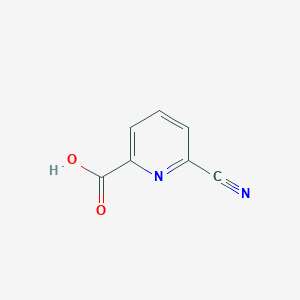 molecular formula C7H4N2O2 B1321325 6-Cyanopyridine-2-carboxylic acid CAS No. 872602-74-9