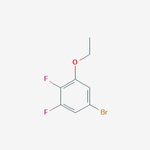 molecular formula C8H7BrF2O B1321334 5-Bromo-1-ethoxy-2,3-difluorobenzene CAS No. 204654-92-2