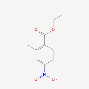 molecular formula C10H11NO4 B1321354 Ethyl 2-Methyl-4-nitrobenzoate CAS No. 62621-10-7
