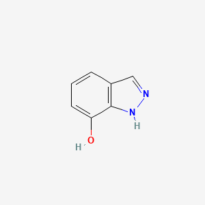 molecular formula C7H6N2O B1321375 1H-吲唑-7-醇 CAS No. 81382-46-9
