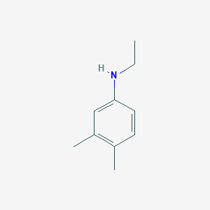 molecular formula C10H15N B1321379 N-ethyl-3,4-dimethylaniline CAS No. 27285-20-7