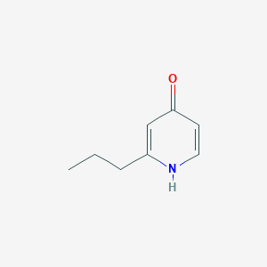 molecular formula C8H11NO B1321395 2-Propylpyridin-4-ol CAS No. 1159814-21-7