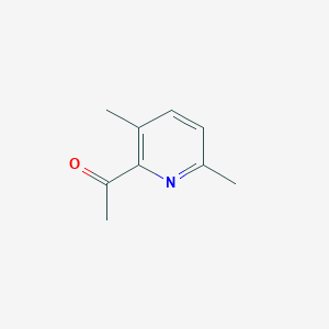 molecular formula C9H11NO B1321400 1-(3,6-Dimethylpyridin-2-yl)ethanone CAS No. 79926-01-5