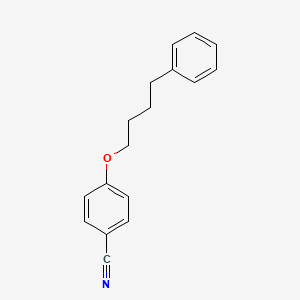 molecular formula C17H17NO B1321408 4-(4-Phenylbutoxy)benzonitrile CAS No. 138631-41-1