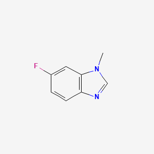 B1321419 6-Fluoro-1-methyl-1H-benzo[d]imidazole CAS No. 1187385-86-9