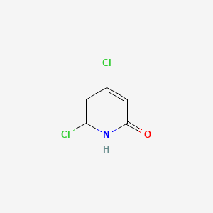 molecular formula C5H3Cl2NO B1321423 4,6-二氯吡啶-2(1H)-酮 CAS No. 68963-75-7