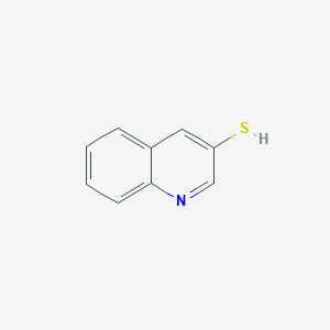 molecular formula C9H7NS B1321428 Quinoline-3-thiol CAS No. 76076-35-2