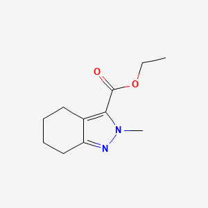 molecular formula C11H16N2O2 B1321431 2-甲基-4,5,6,7-四氢-2H-吲唑-3-羧酸乙酯 CAS No. 224314-25-4