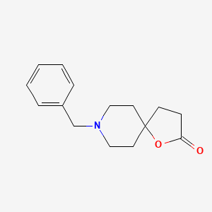 molecular formula C15H19NO2 B1321450 8-Benzyl-1-oxa-8-azaspiro[4.5]decan-2-one CAS No. 35296-14-1