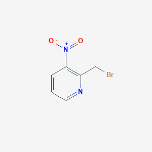 molecular formula C6H5BrN2O2 B1321461 2-(Bromomethyl)-3-nitropyridine CAS No. 20660-73-5