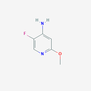 molecular formula C6H7FN2O B1321466 5-Fluoro-2-methoxypyridin-4-amine CAS No. 58381-05-8