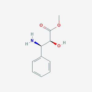 molecular formula C10H13NO3 B1321469 (2S,3R)-methyl 3-amino-2-hydroxy-3-phenylpropanoate CAS No. 322407-45-4
