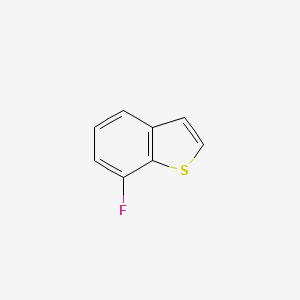 molecular formula C8H5FS B1321478 7-Fluorobenzo[b]thiophene CAS No. 346592-74-3