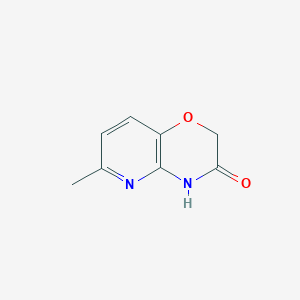 molecular formula C8H8N2O2 B1321486 6-Methyl-2H-pyrido[3,2-b][1,4]oxazin-3(4H)-one CAS No. 20348-10-1