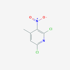 molecular formula C6H4Cl2N2O2 B1321495 2,6-Dichloro-4-methyl-3-nitropyridine CAS No. 60010-03-9