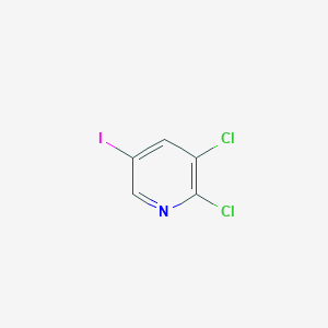 molecular formula C5H2Cl2IN B1321507 2,3-二氯-5-碘吡啶 CAS No. 97966-01-3