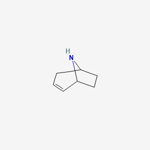 molecular formula C7H11N B13215264 8-Azabicyclo[3.2.1]oct-2-ene CAS No. 5632-85-9