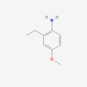 molecular formula C9H13NO B1321530 2-乙基-4-甲氧基苯胺 CAS No. 114747-31-8