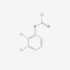 molecular formula C7H3Cl3O2 B13215563 2,3-Dichlorophenyl chloroformate 