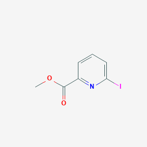 molecular formula C7H6INO2 B1321557 6-碘吡啶-2-羧酸甲酯 CAS No. 849830-15-5