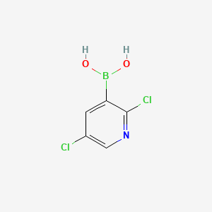 molecular formula C5H4BCl2NO2 B1321564 2,5-二氯吡啶-3-硼酸 CAS No. 536693-97-7
