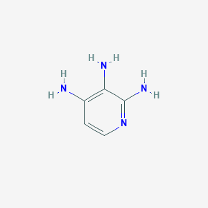 molecular formula C5H8N4 B1321565 Pyridine-2,3,4-triamine CAS No. 52559-11-2