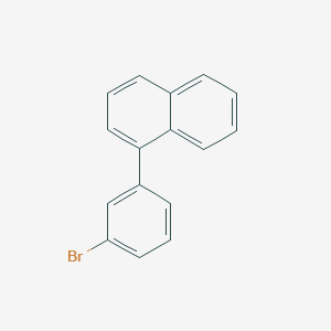 molecular formula C16H11B B1321568 1-(3-Bromophenyl)naphthalene CAS No. 853945-53-6