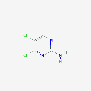 molecular formula C4H3Cl2N3 B1321569 4,5-Dichloropyrimidin-2-amine CAS No. 403854-21-7