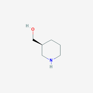 molecular formula C6H13NO B132157 (S)-Piperidin-3-ylmethanol CAS No. 144539-77-5