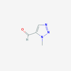 molecular formula C4H5N3O B1321574 1-Methyl-1H-1,2,3-triazole-5-carbaldehyde CAS No. 202931-88-2