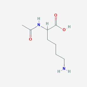 molecular formula C8H16N2O3 B132158 N-α-乙酰赖氨酸 CAS No. 152473-69-3