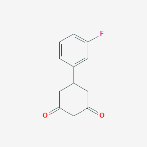 5-(3-Fluorophenyl)cyclohexane-1,3-dione