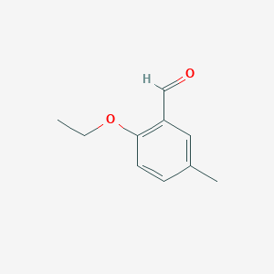 molecular formula C10H12O2 B1321629 2-乙氧基-5-甲基苯甲醛 CAS No. 116529-99-8